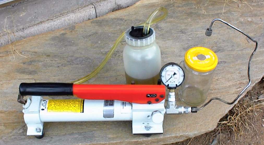 Mercedes diesel pop tester #5